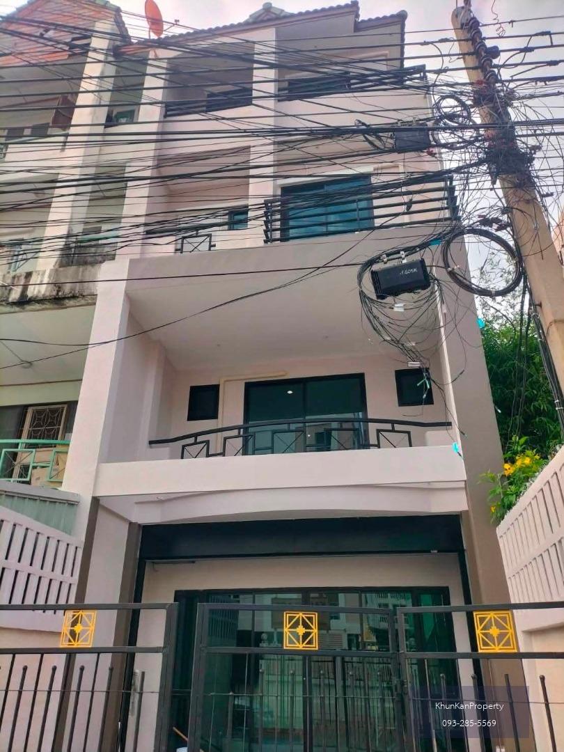 ✅FOR RENT✅ 4-Storey Corner Townhouse – Srinakarin 40 🔥 HOT DEAL