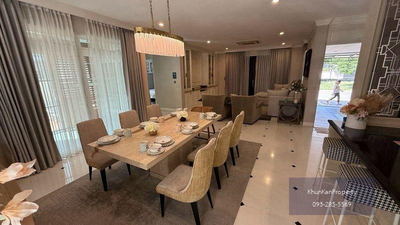 ✅ FOR RENT / SALE ✅ Nantawan Bangna KM.7 🔥 M-Size House Facing the Park 🔥 HOT DEAL 