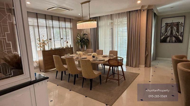 ✅ FOR RENT / SALE ✅ Nantawan Bangna KM.7 🔥 M-Size House Facing the Park 🔥 HOT DEAL 