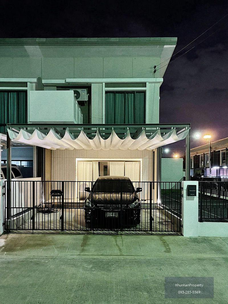 ✅ For Sale / Rent ✅Pruksa Ville 76 Bangna–Wongwaen Corner townhouse 🔥 HOT DEAL 