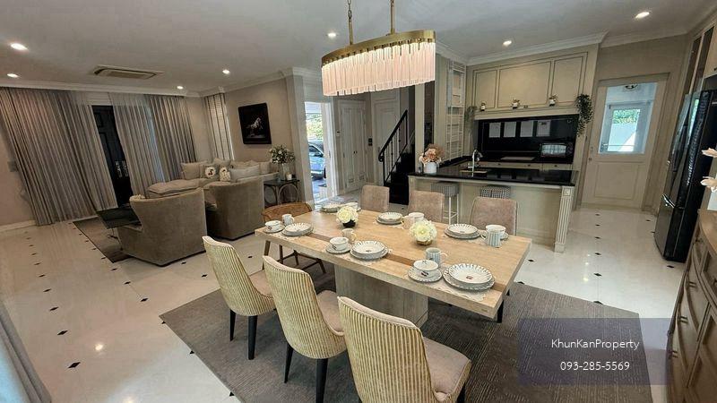 ✅ FOR RENT / SALE ✅ Nantawan Bangna KM.7 🔥 M-Size House Facing the Park 🔥 HOT DEAL 